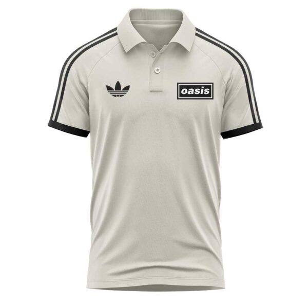 Limited Edition Oasis “Live ’25” 25 Cream Raglan Polo