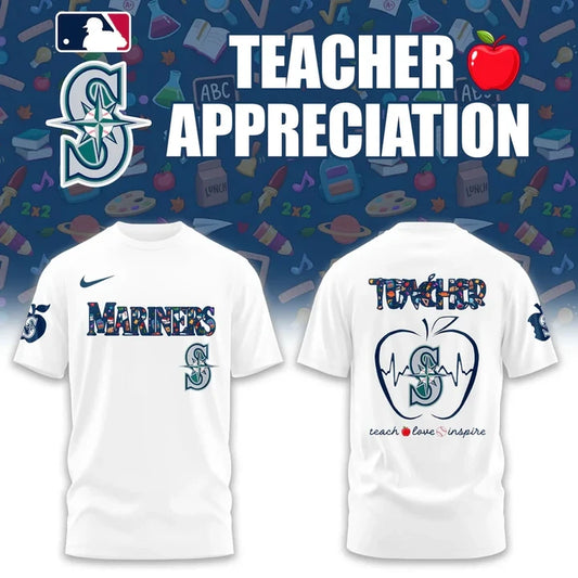 Limited Edition Seattle Mariners TEACHER NIGHT 2025 Shirt