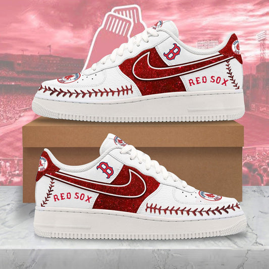 Limited Edition Red Sox AF1 New Shoes Custom Name 2025 V2