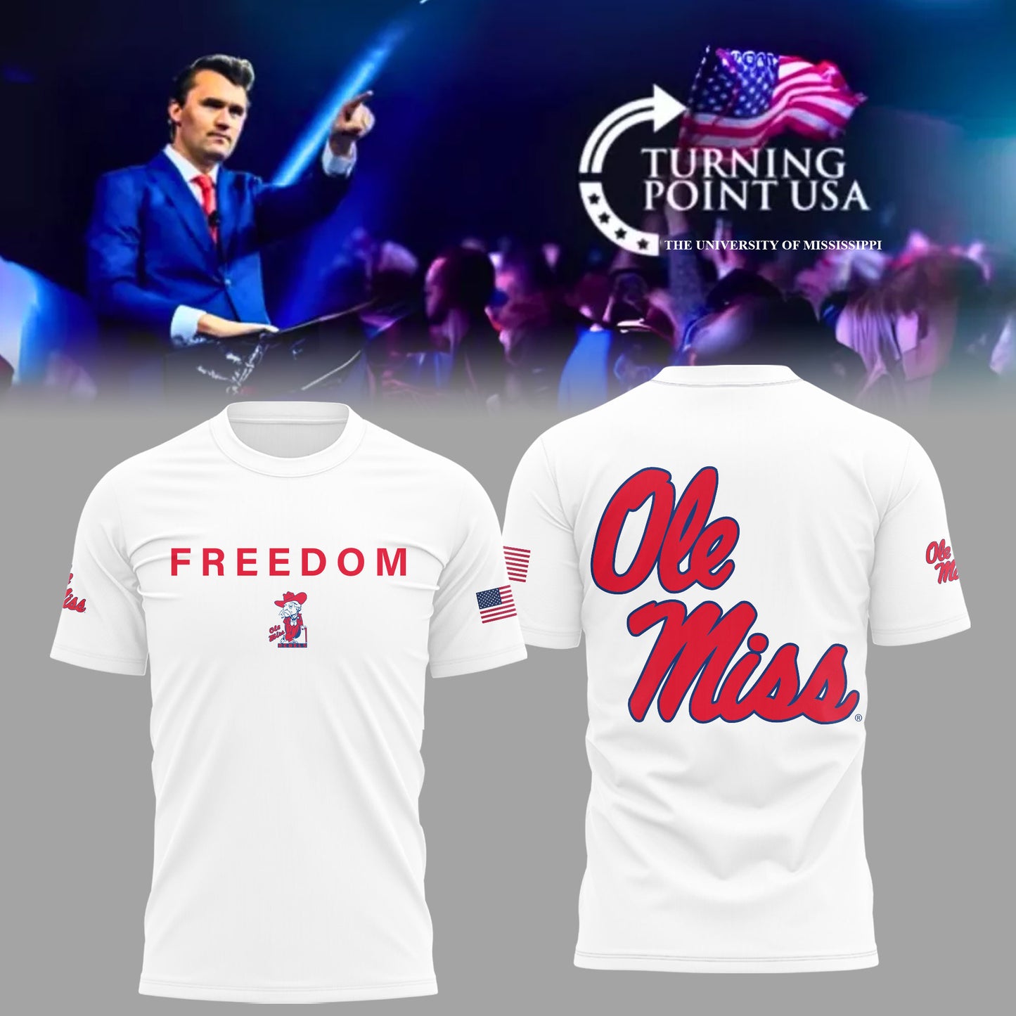 Limited Edition University of Mississippi x Turning Point USA