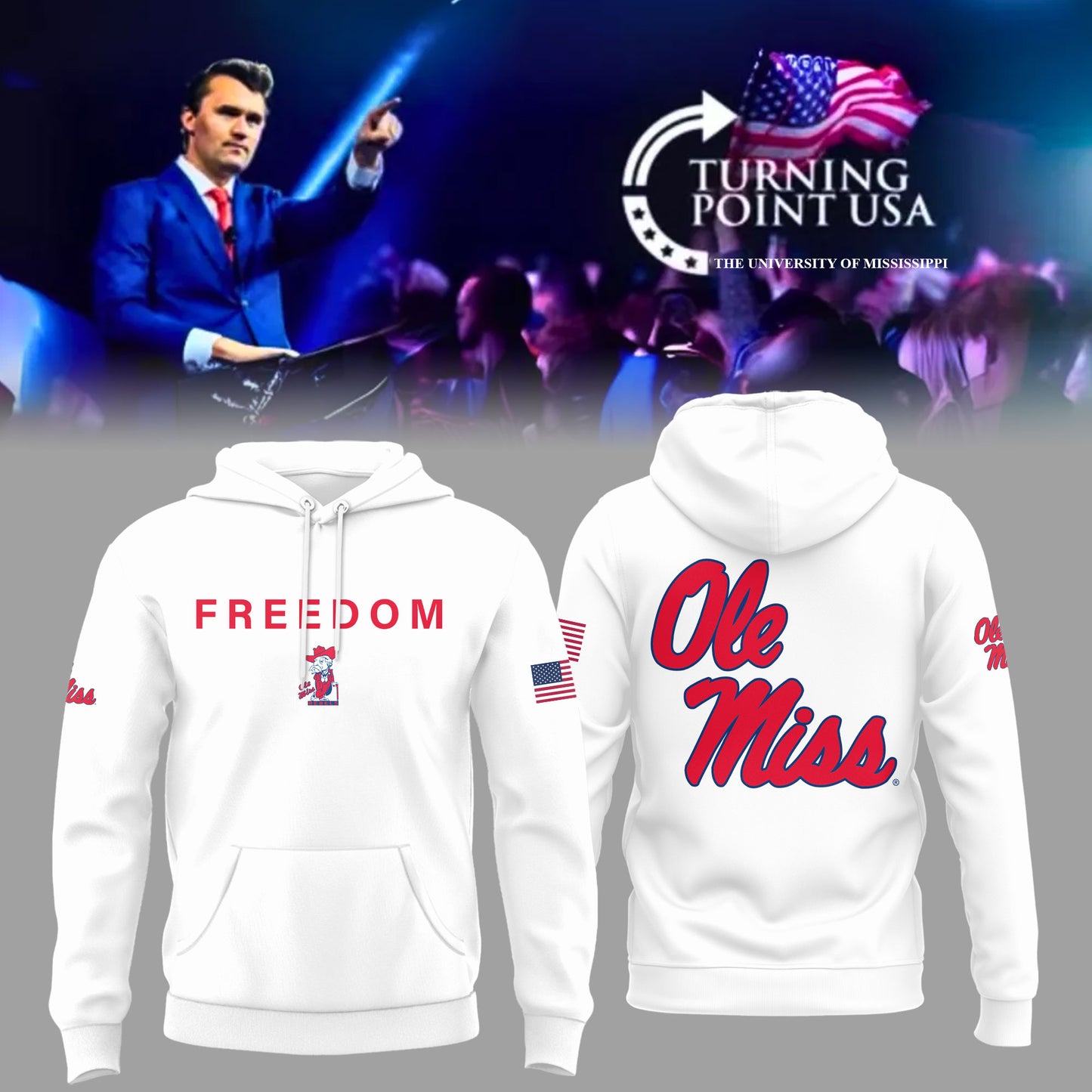 Limited Edition University of Mississippi x Turning Point USA