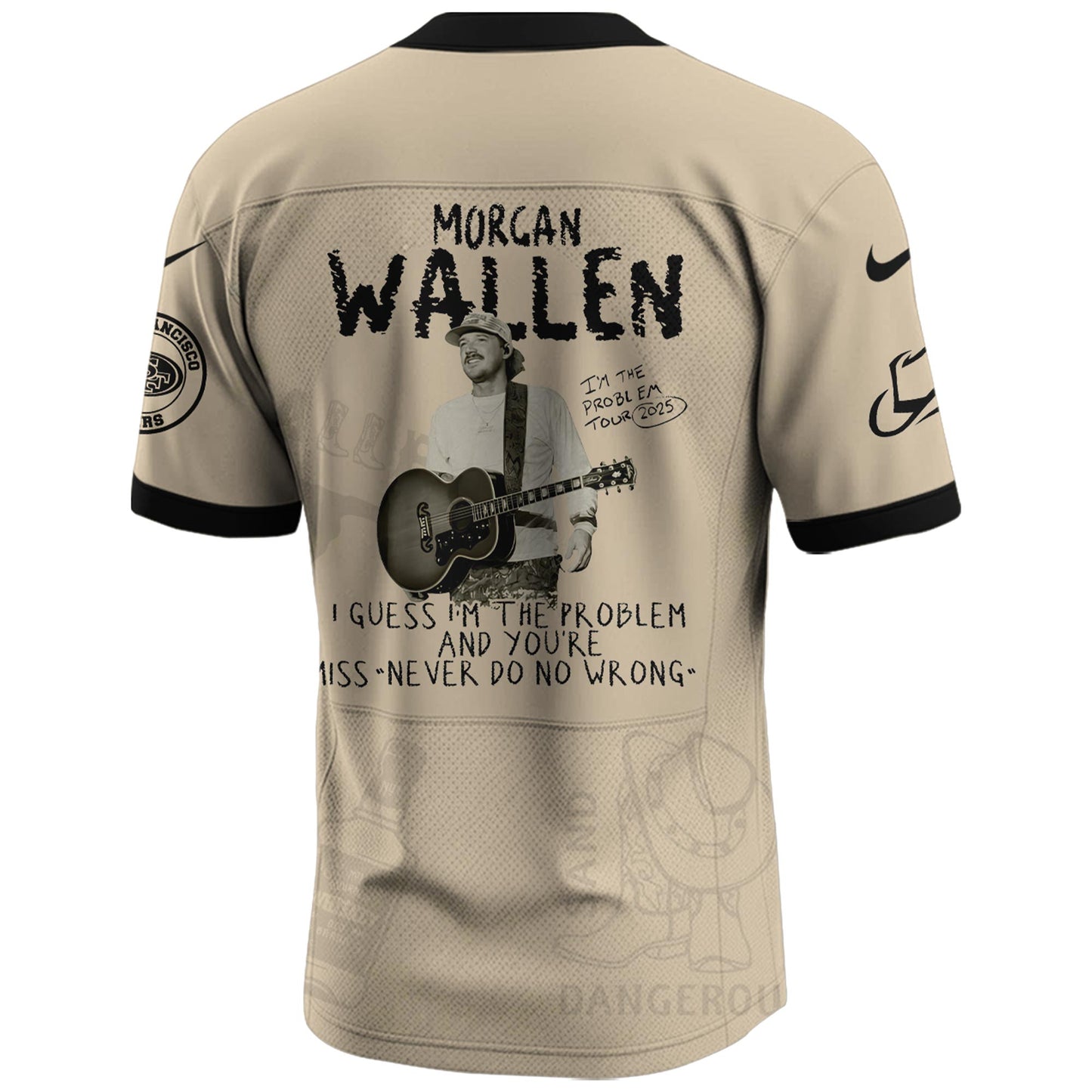 _ SF 49ers x Morgan Wallen Limited Edition Jersey 2025