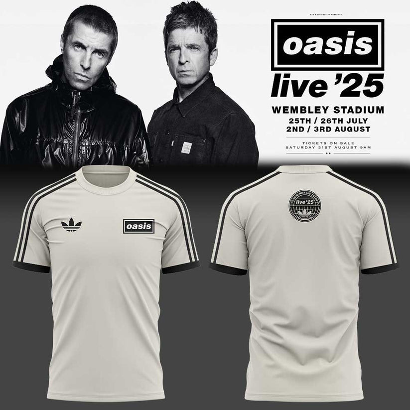 Limited Edition Oasis “Live ’25” London (Wembley Stadium) Shirt