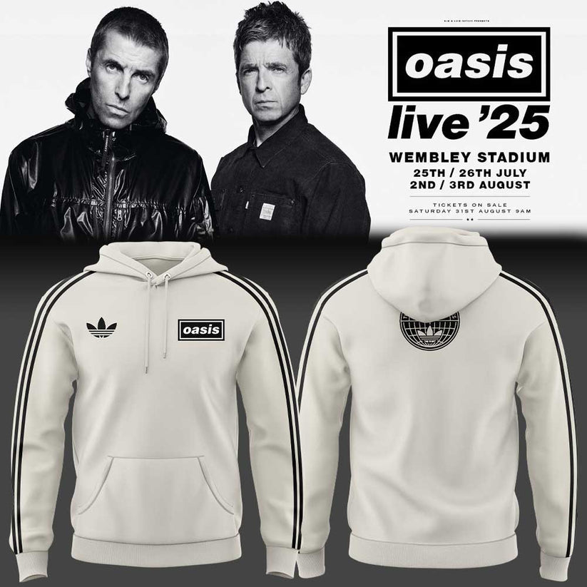 Limited Edition Oasis “Live ’25” London (Wembley Stadium) Hoodie