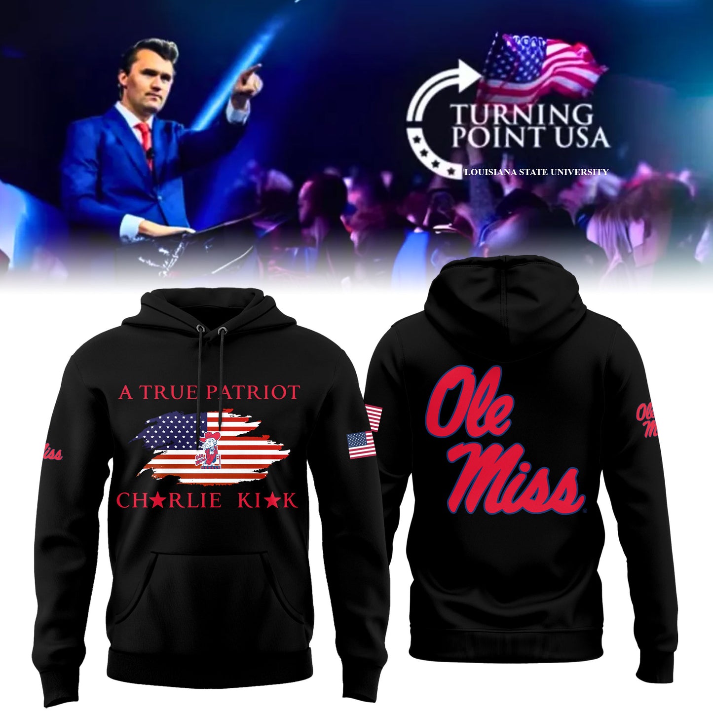 Limited Edition University of Mississippi x Turning Point USA