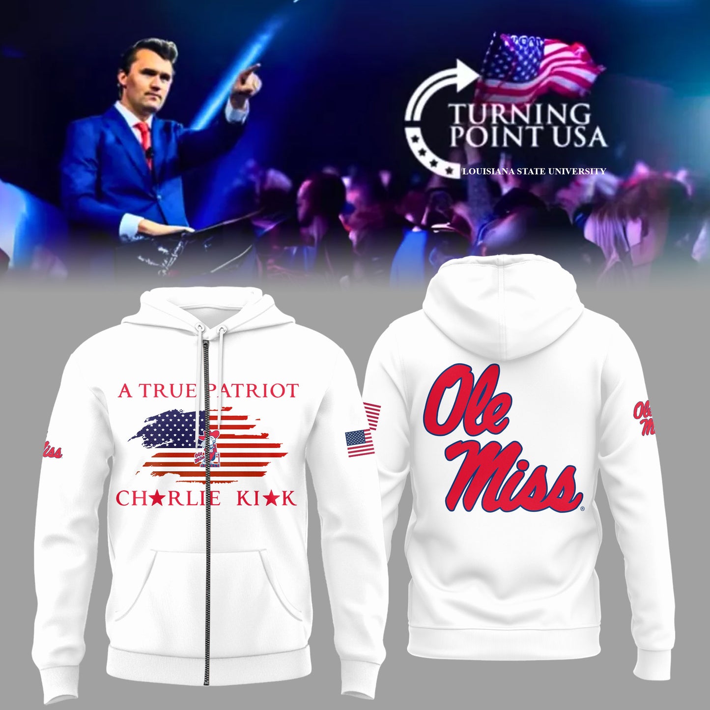Limited Edition University of Mississippi x Turning Point USA