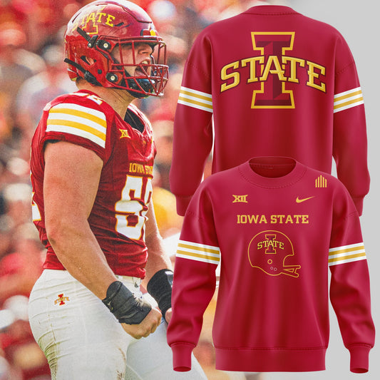 Limited edition Iowa State Sweatshirt. For fans in 2025!