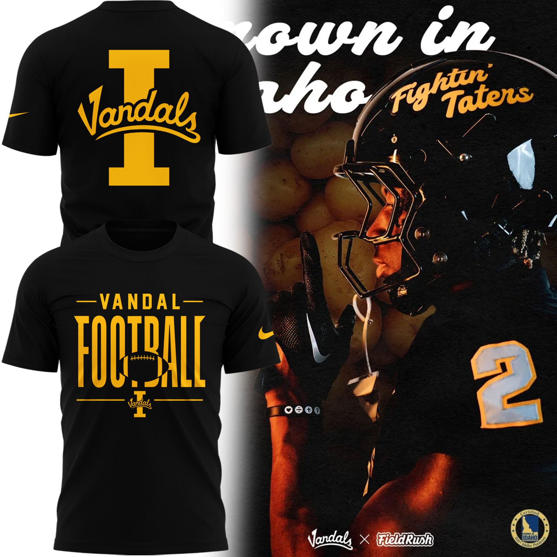 Limited Edition Fightin’ Taters T-Shirt