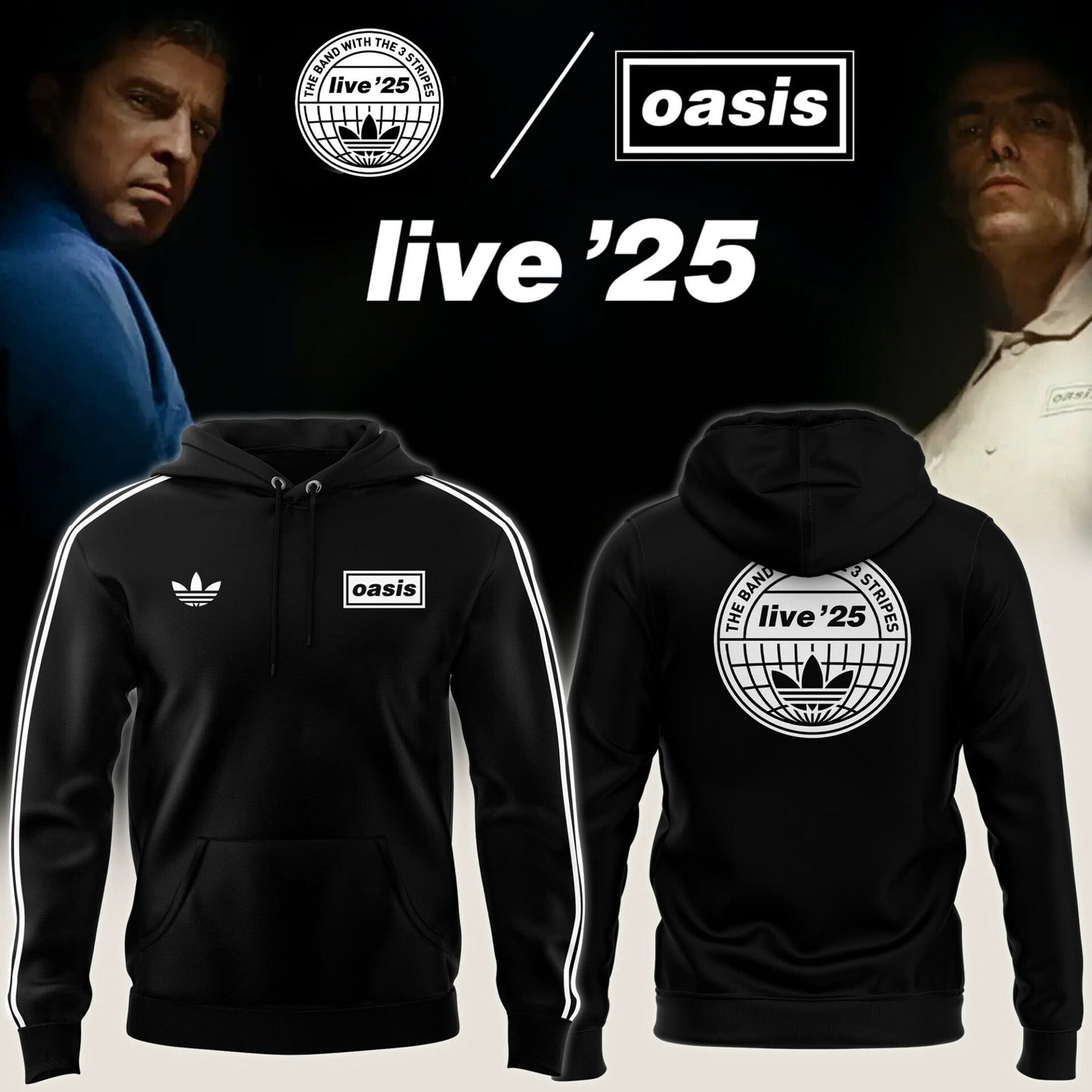 Limited Edition Oasis live 25 Hoodie