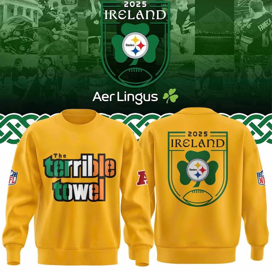 Ireland 2025 Limited Edition Dublin Game Sweatshirt-AB0929252101