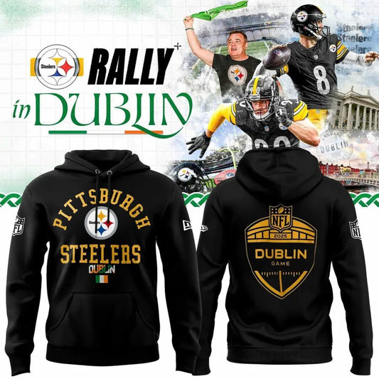 Ireland 2025 Limited Edition Dublin Game Hoodie-AB0929252106