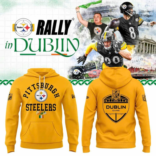 Ireland 2025 Limited Edition Dublin Game Hoodie-AB3009252002