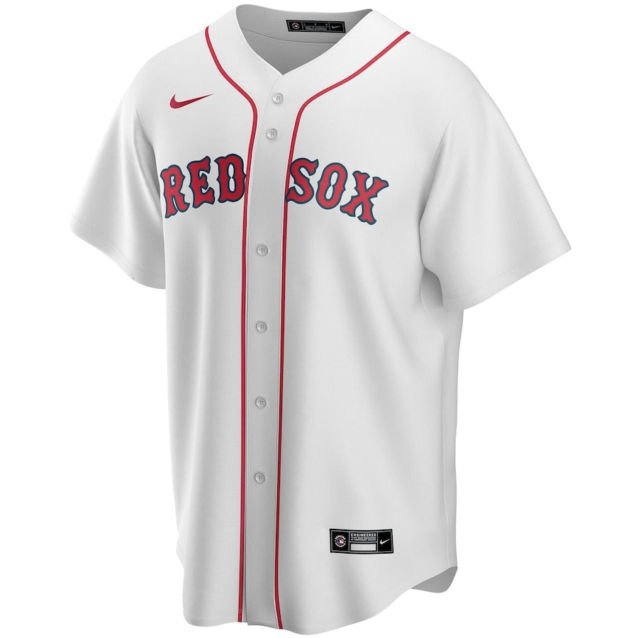White Home Replica Limited Custom Jersey