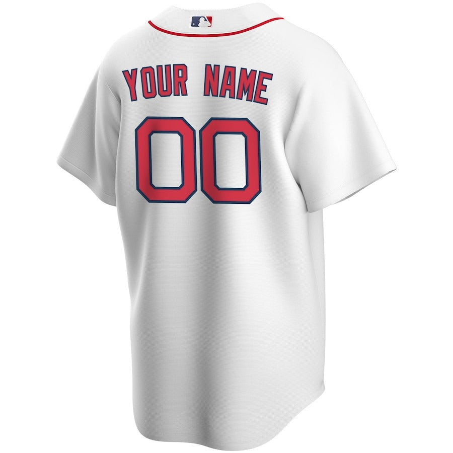 White Home Replica Limited Custom Jersey