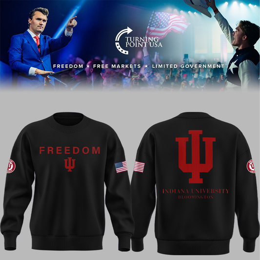Limited Edition Indiana University x Turning Point USA Sweatshirt