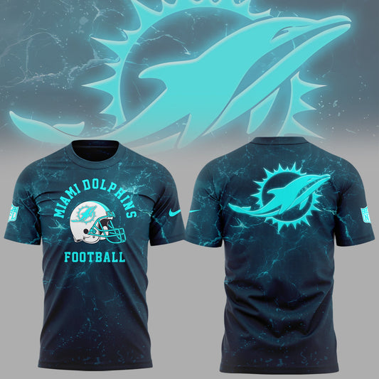 Limited Edition Dolphins Football Special Logo TShirt