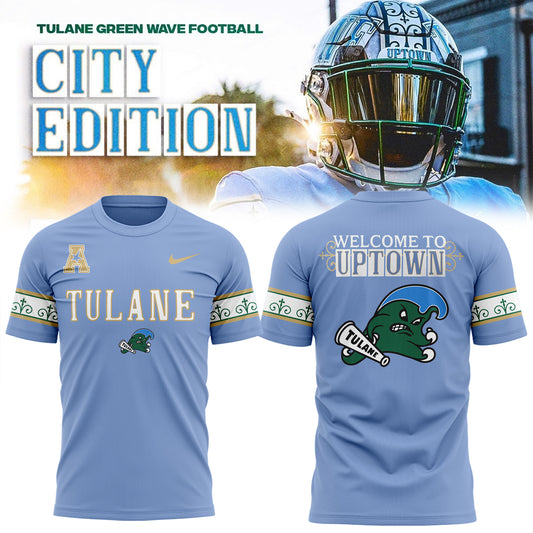 Limited Edition Tulane Football City Edition #UptownFootball Shirt-KC10222503