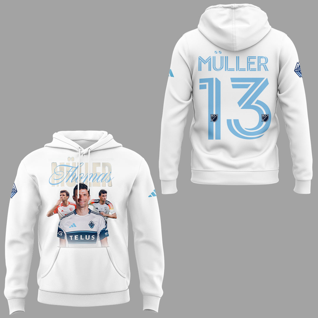Limited Edition Thomas Müller to Whitecaps FC Hoodie-ND08072524