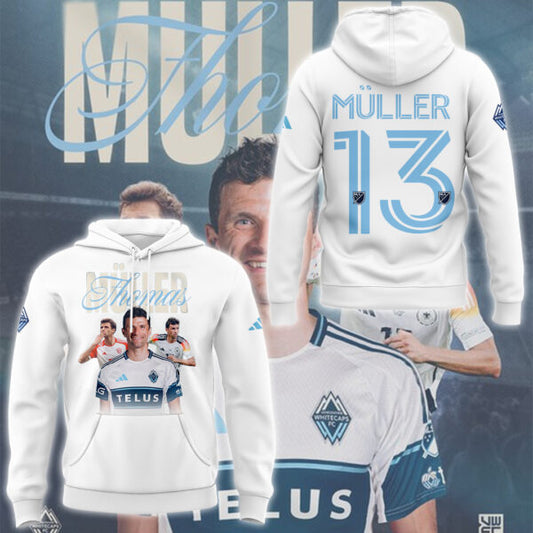 Limited Edition Thomas Müller to Whitecaps FC Hoodie-ND08072524