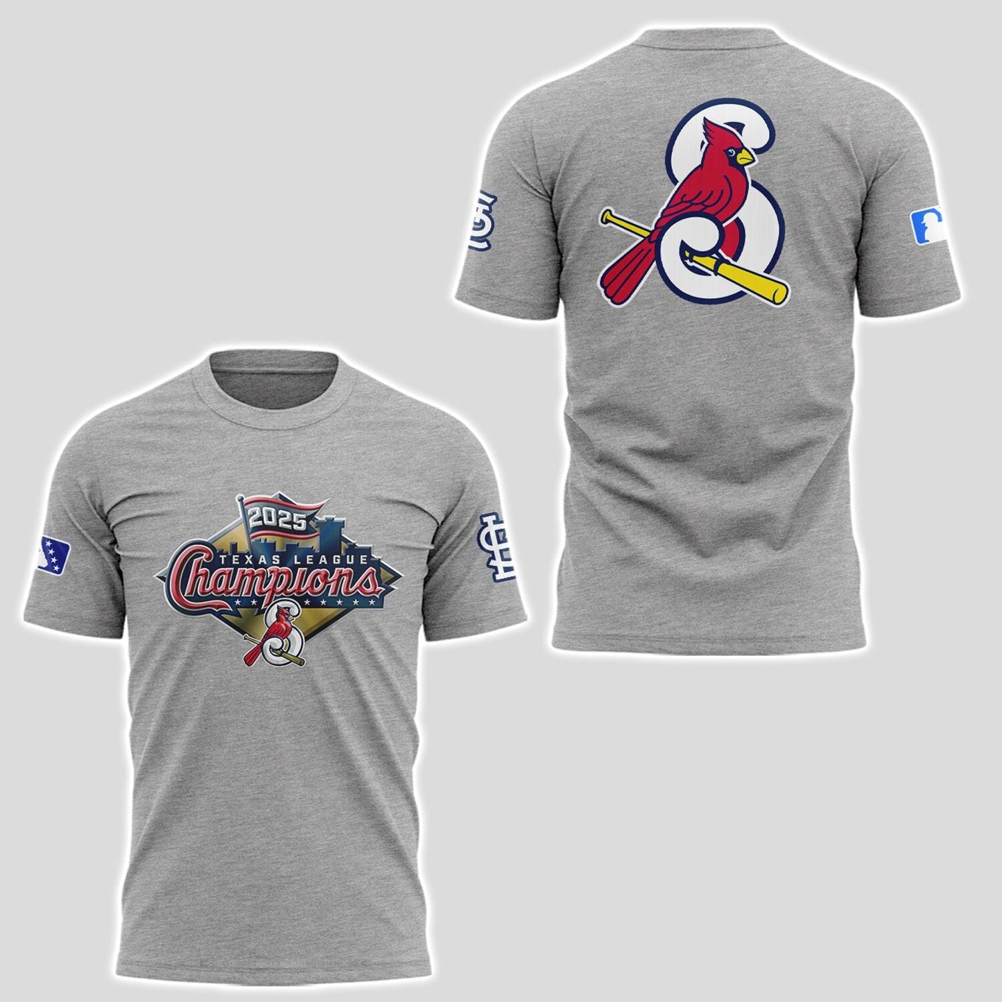 Limited Edition Sgf Cardinals 2025 Texas League champions Tshirt