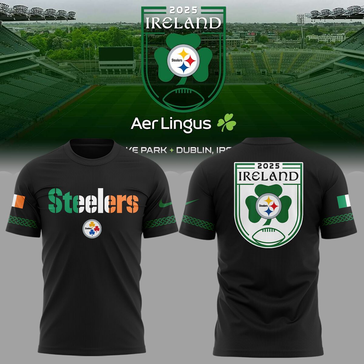 Ireland 2025 Limited Edition Dublin Game Shirt-ND092625102