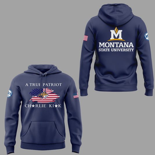 Limited Edition Montana State x Turning Point USA 2025 Hoodie