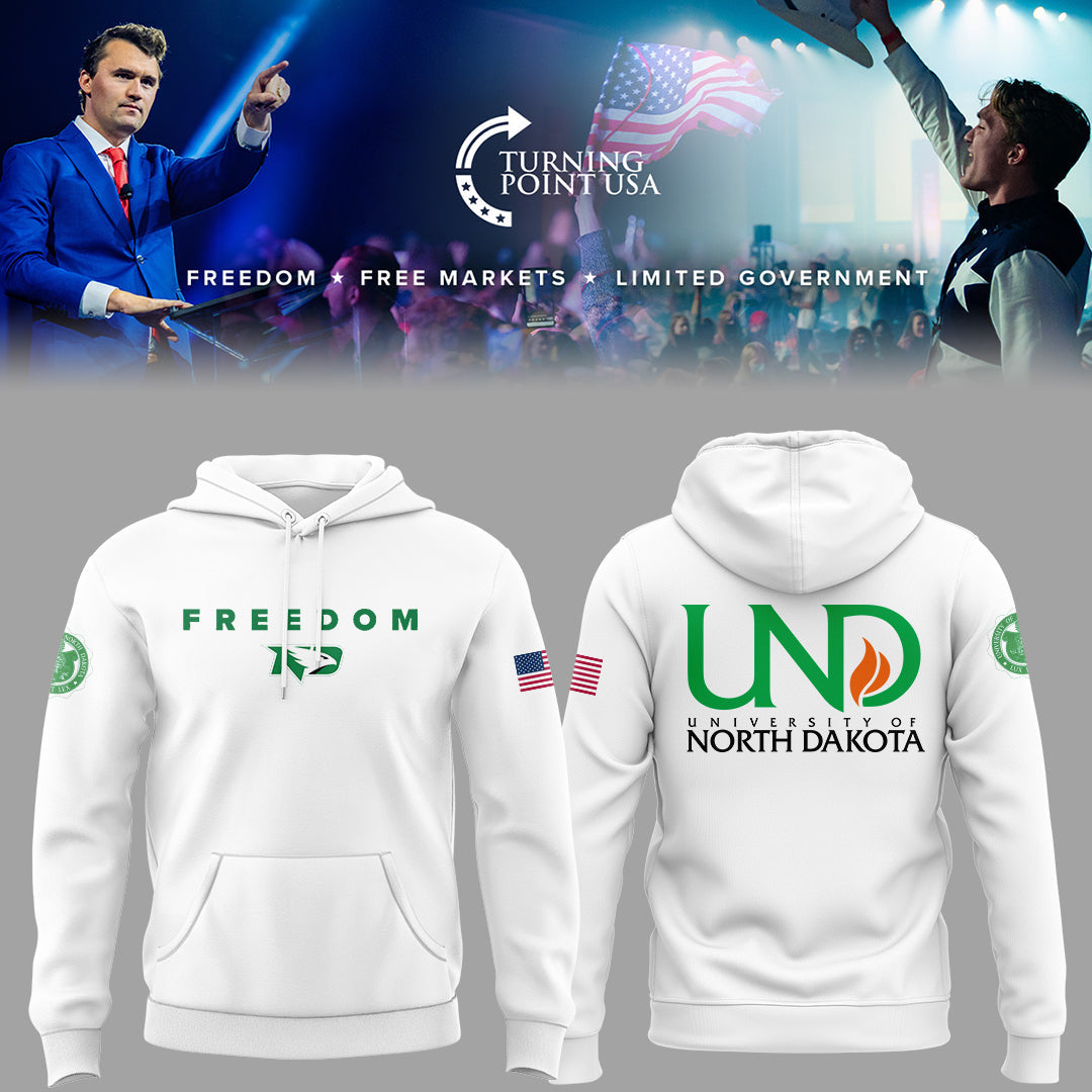 Limited Edition North Dakota x Turning Point USA 2025 Hoodie