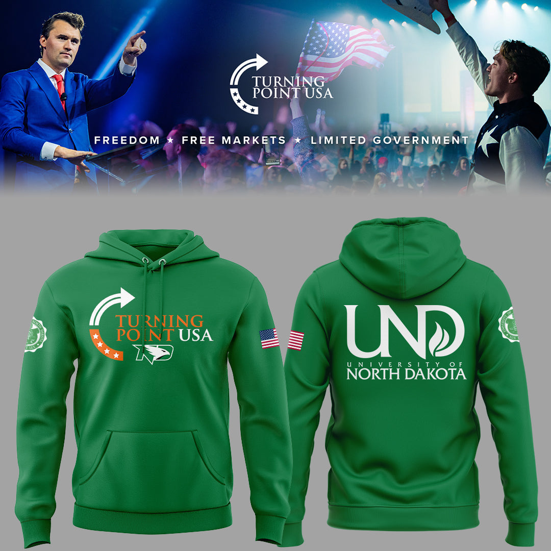 Limited Edition North Dakota x Turning Point USA 2025 Hoodie