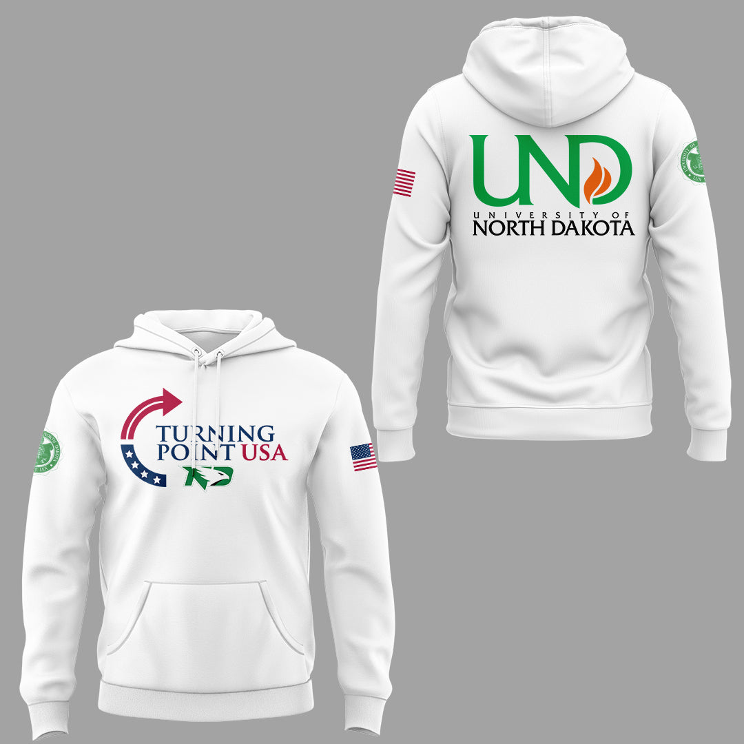 Limited Edition North Dakota x Turning Point USA 2025 Hoodie