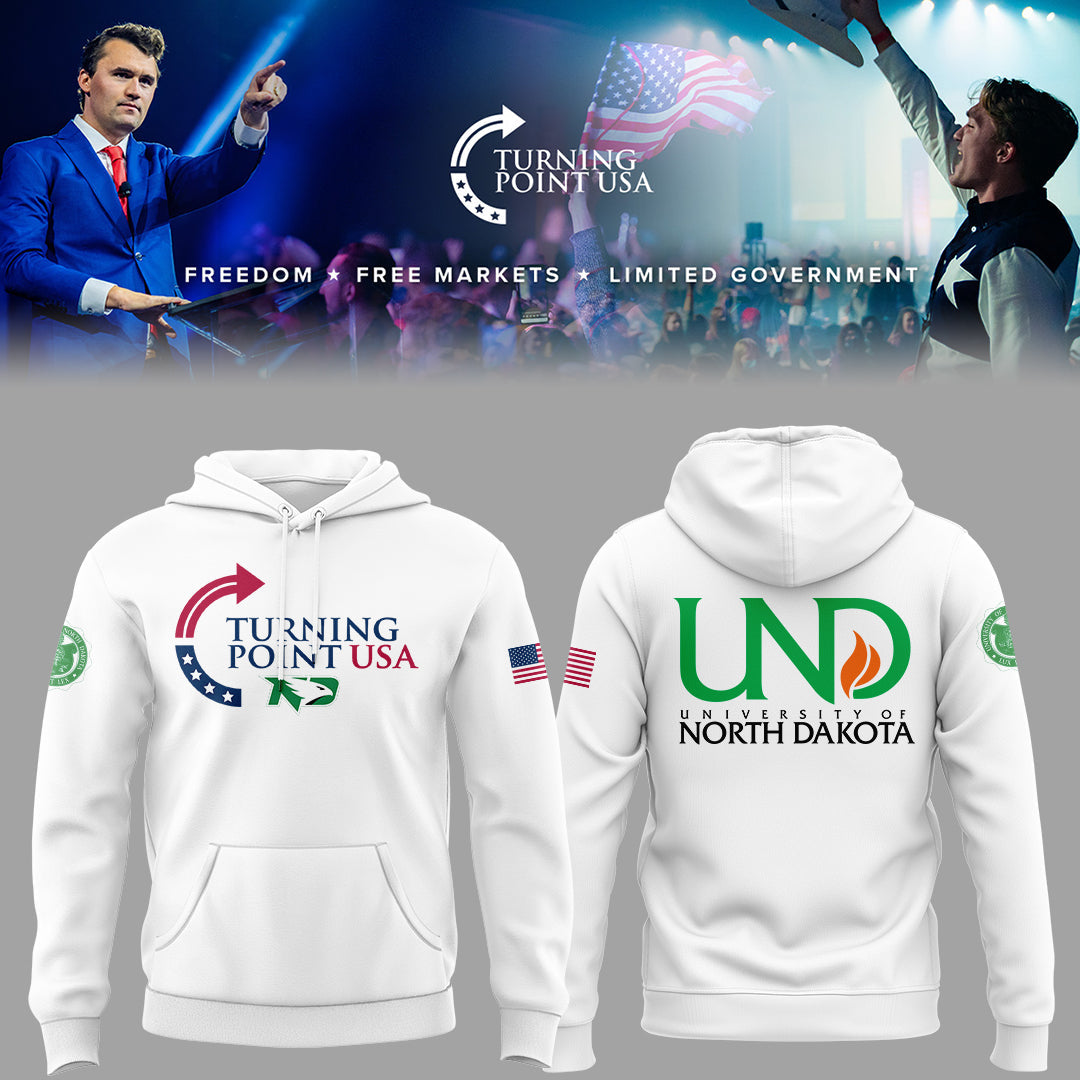 Limited Edition North Dakota x Turning Point USA 2025 Hoodie