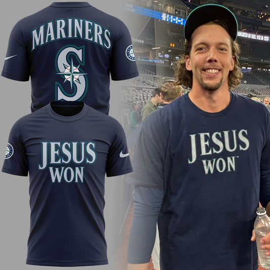 Limited Edition Mariners JESUS WON