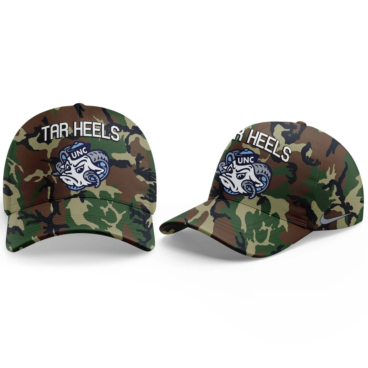 Limited Edition North Carolina Football Thanks Veterans Camo Hoodie -  - Carolina Tar Heels Shirt