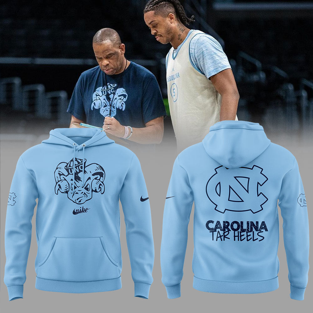 Limited Edition UNC Basketball Hoodie Set -  - Carolina Tar Heels Shirt