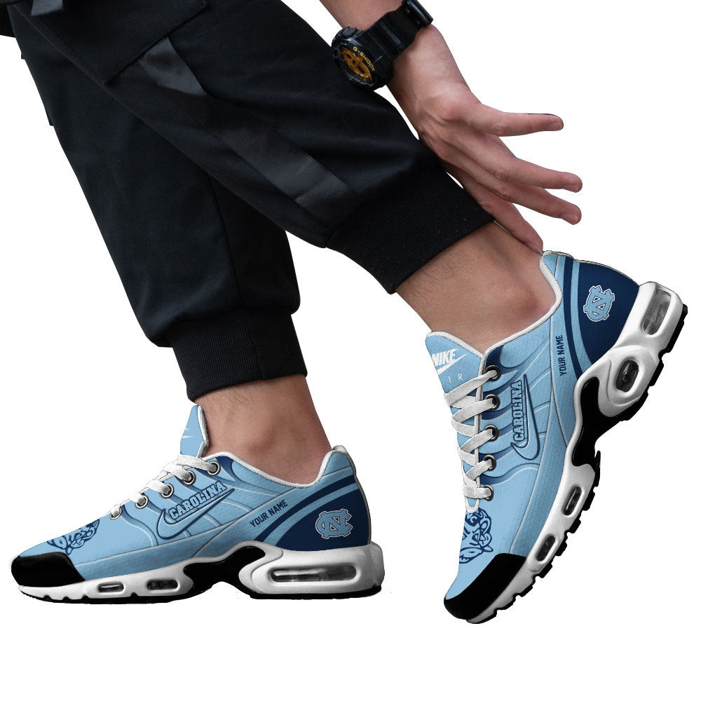 UNC Basketball Custom Name For Fans Shoes - - Carolina Tar Heels Shirt