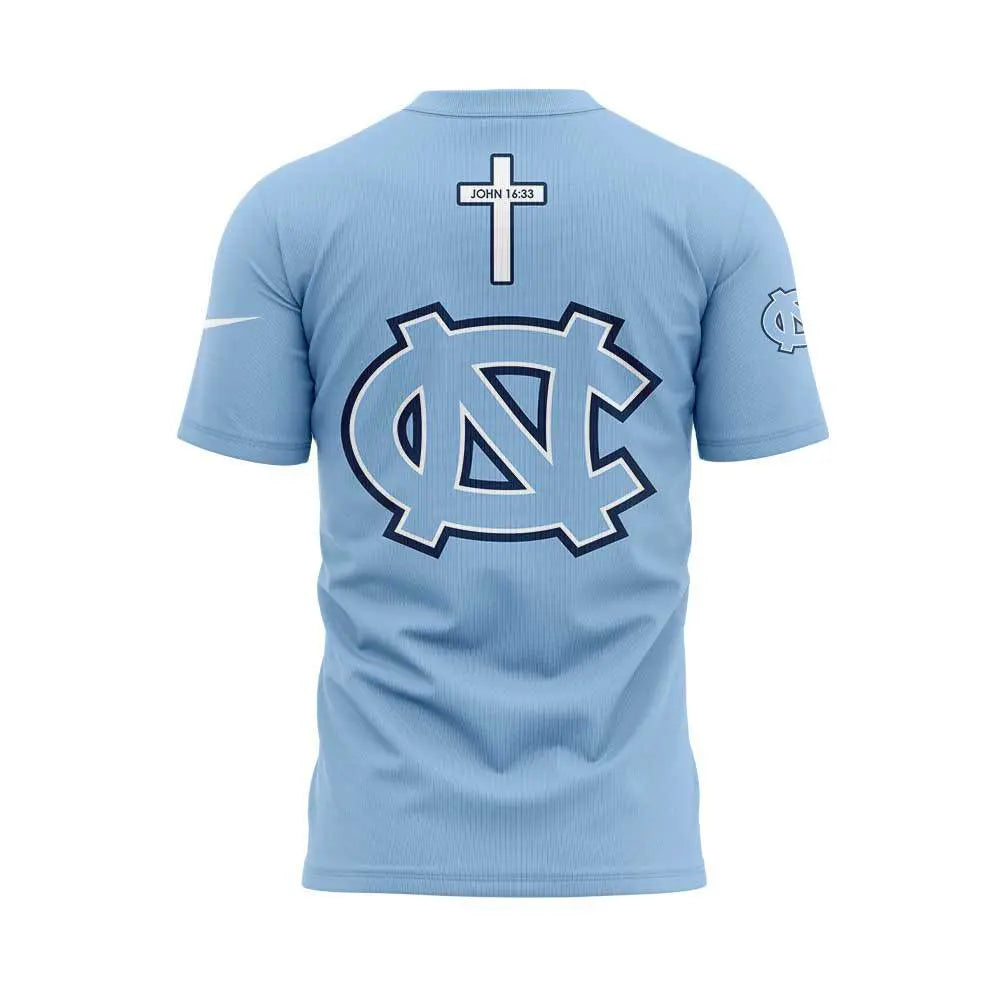 Limited Edition UNC Football JESUS WON T-Shirt-  - Carolina Tar Heels Shirt