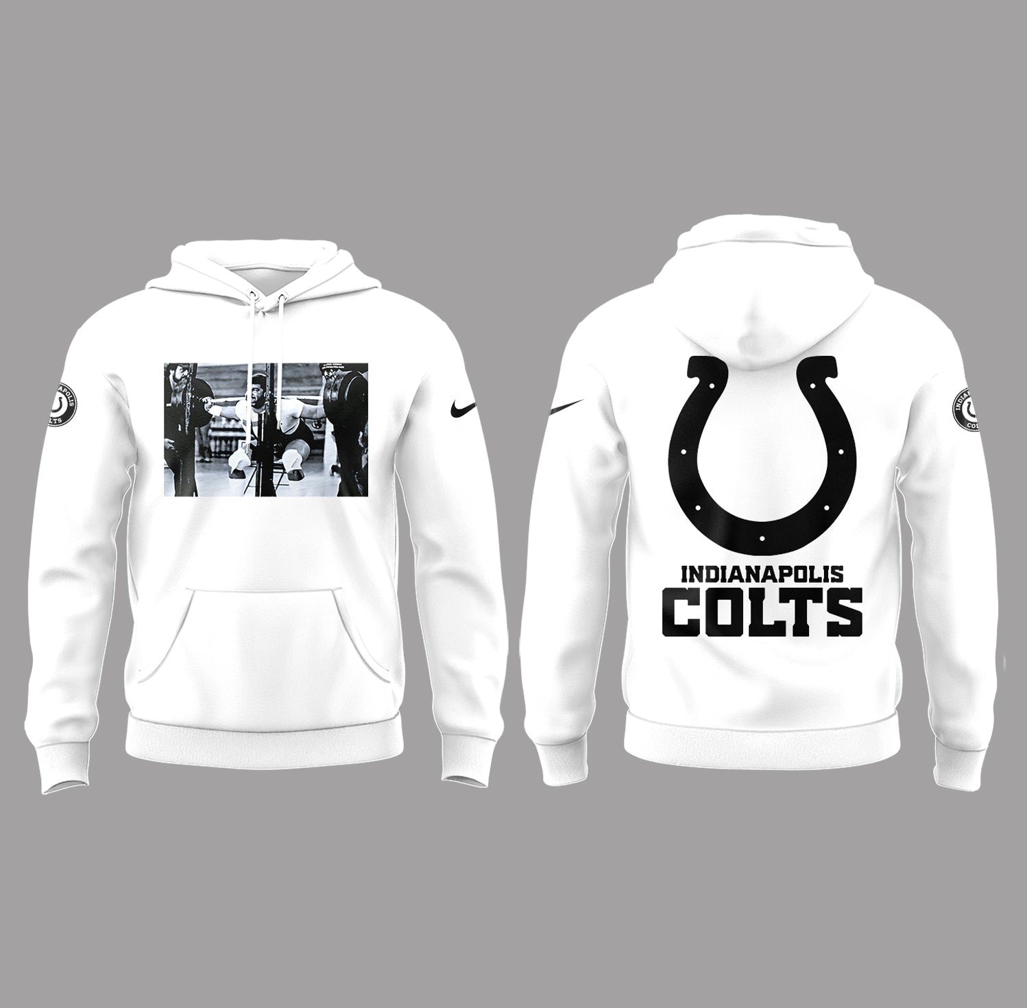 Limited Edition Indianapolis Colts "Honoring the memory of Jim Irsay" Hoodie-PA052925001