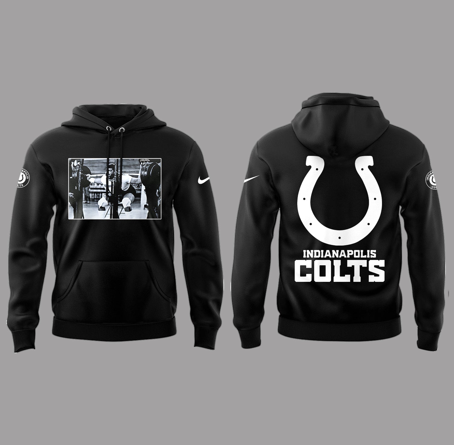 Limited Edition Indianapolis Colts "Honoring the memory of Jim Irsay" Hoodie-PA052925003
