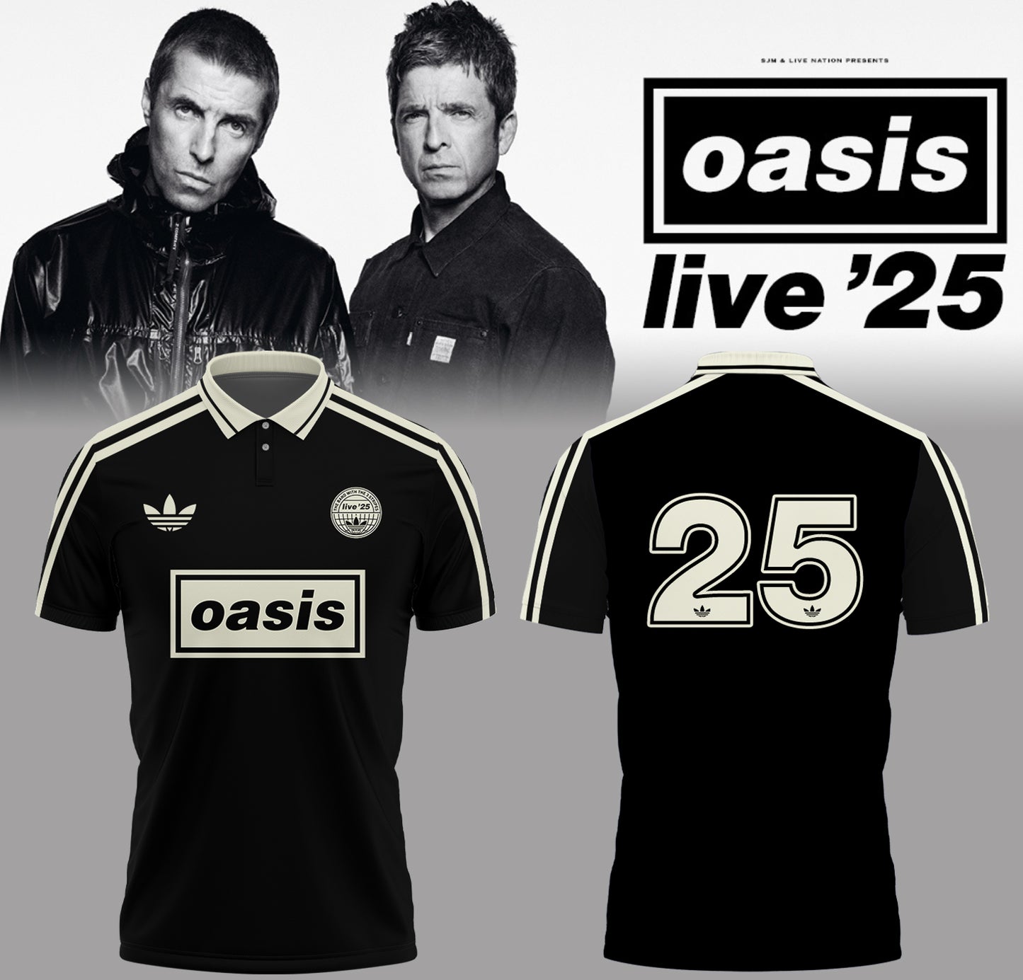 Limited Edition Oasis live 25 Polo