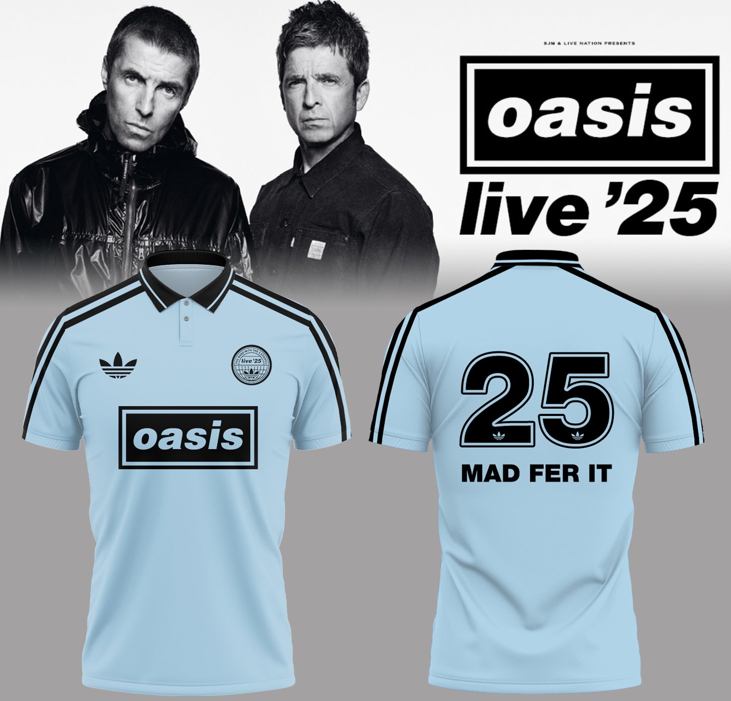 Limited Edition Oasis live 25 Polo