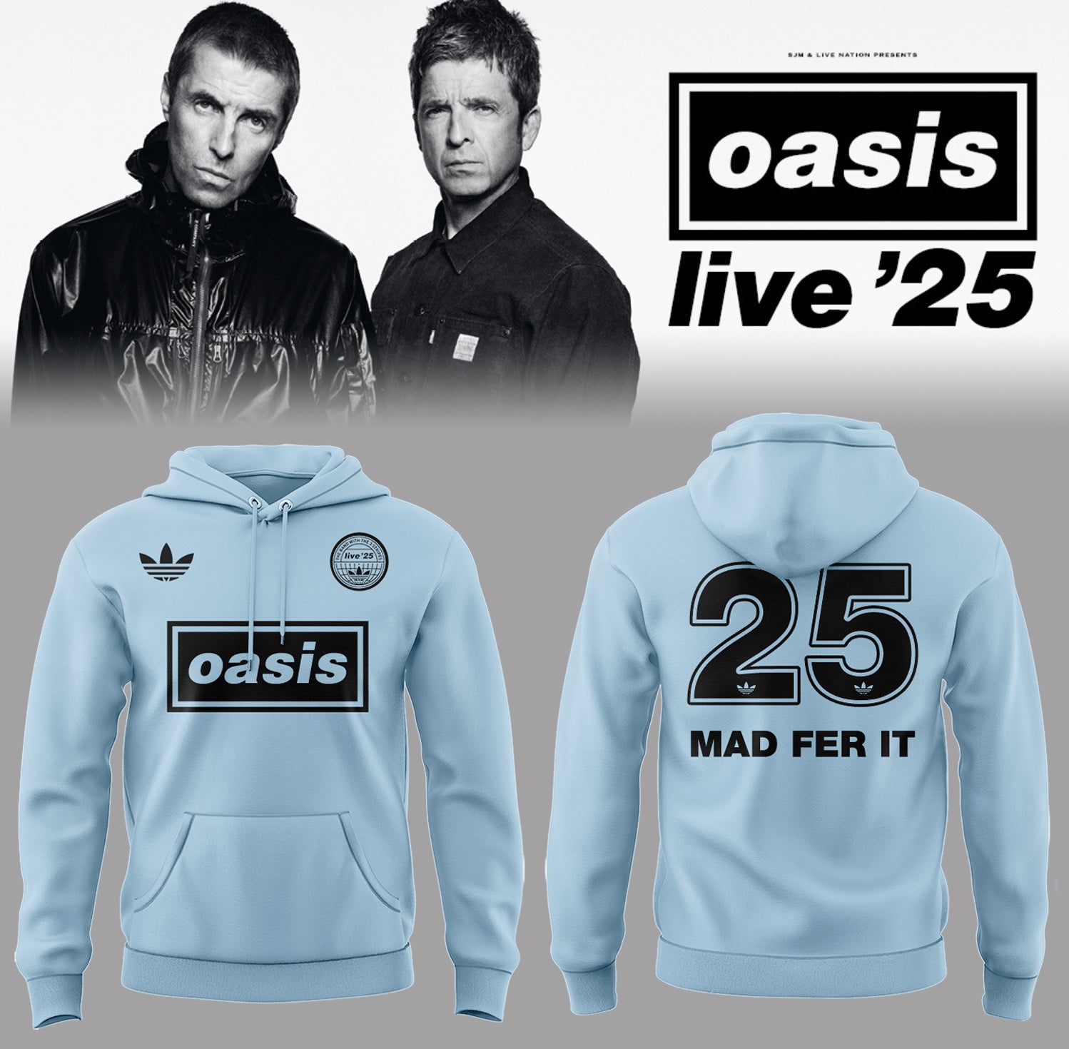 Limited Edition Oasis live 25 Hoodie