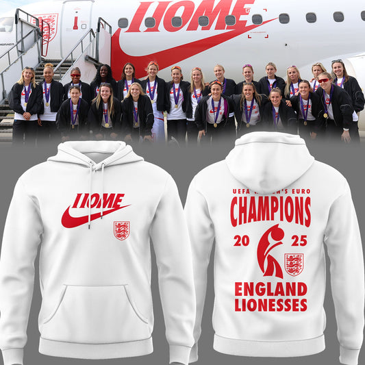 Limited Edition ENGLAND Soccer NK Home Lionesses Hoodie