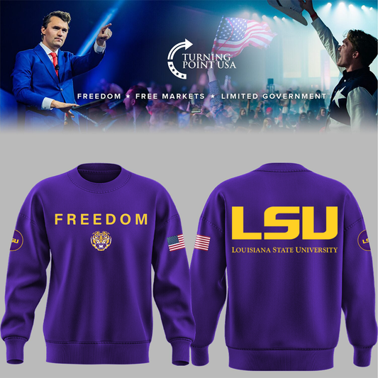 Limited Edition Louisiana State University x Turning Point USA Sweatshirt