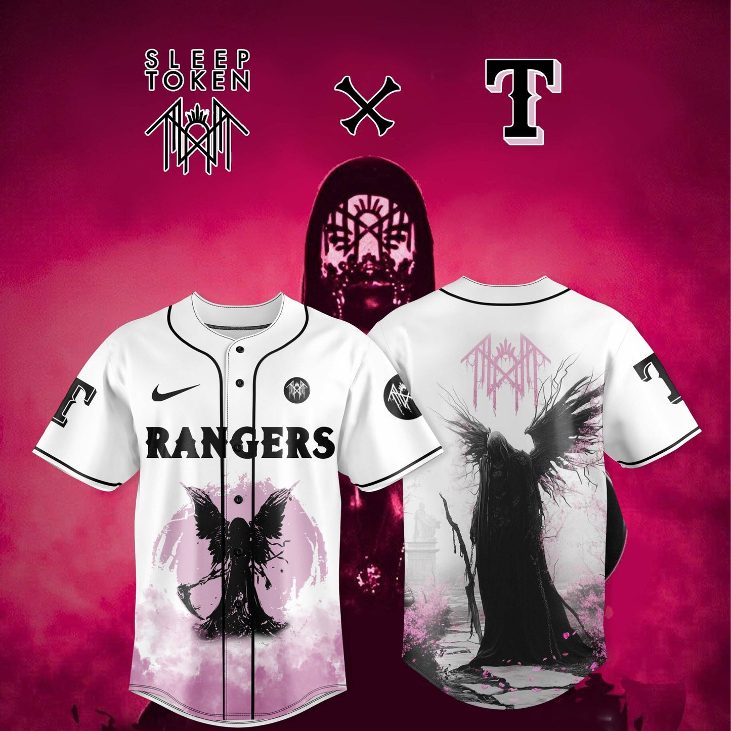 Texas Rangers X Sleep Token: Even in Arcadia Tour Merch