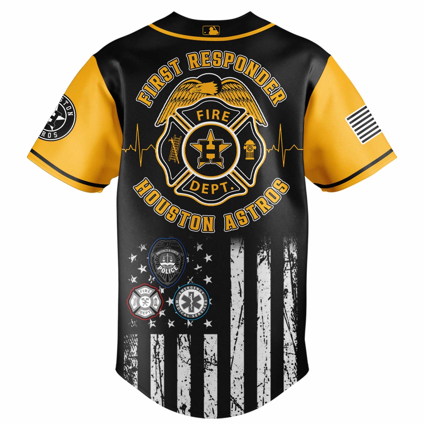 Houston Astros x First Responders Night Jersey Limited Edition