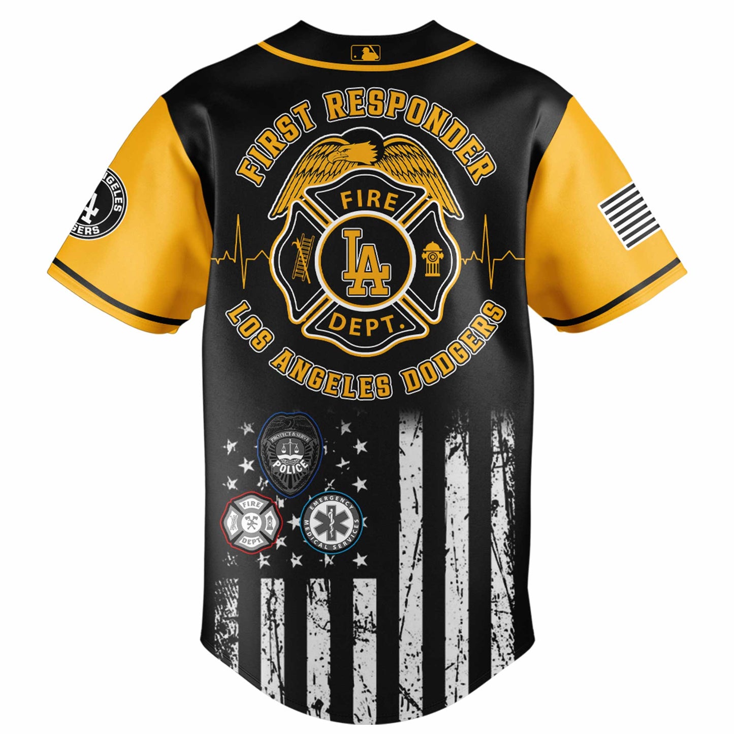 Los Angeles Dodgers x First Responders Night Jersey Limited Edition
