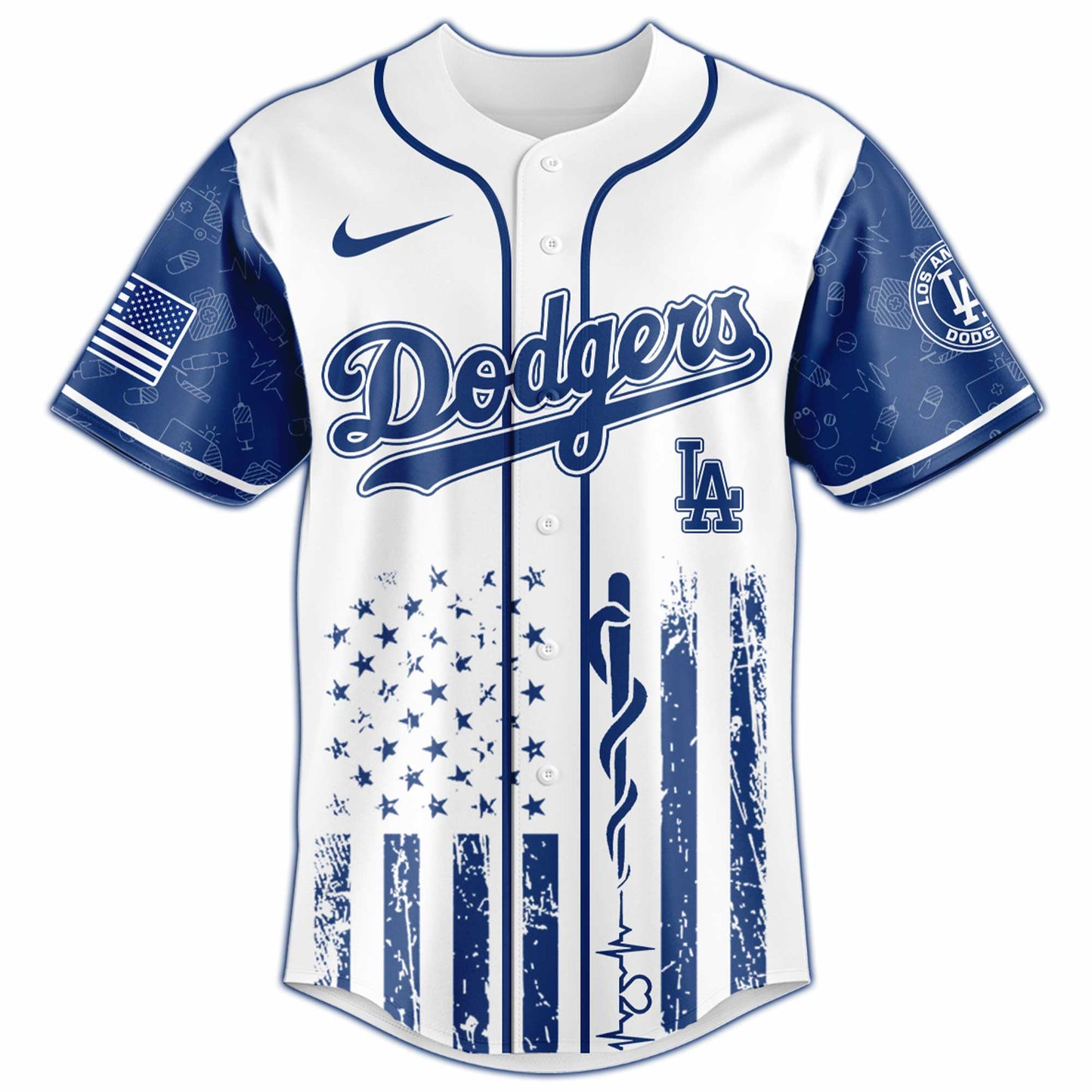 Los Angeles Dodgers x Emergency Medical Technician Appreciation Night Jersey Limited