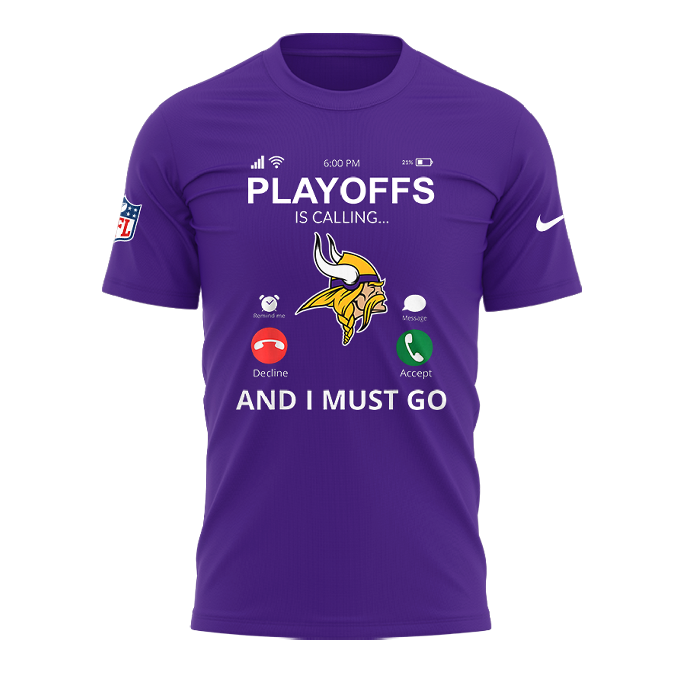 Limited Edition Minnesota Vikings T-Shirt  Gift For Fan 2024