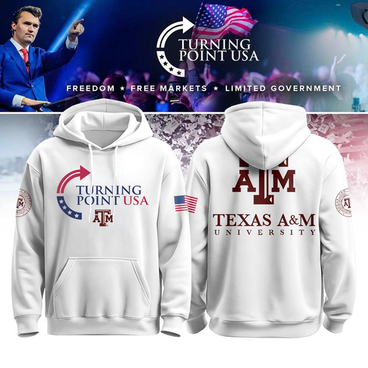 Limited Edition Texas A&M University x Turning Point USA Hoodie