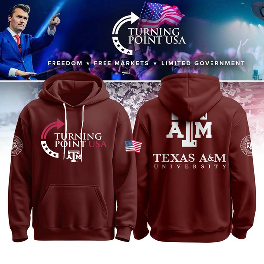 Limited Edition Texas A&M University x Turning Point USA Hoodie
