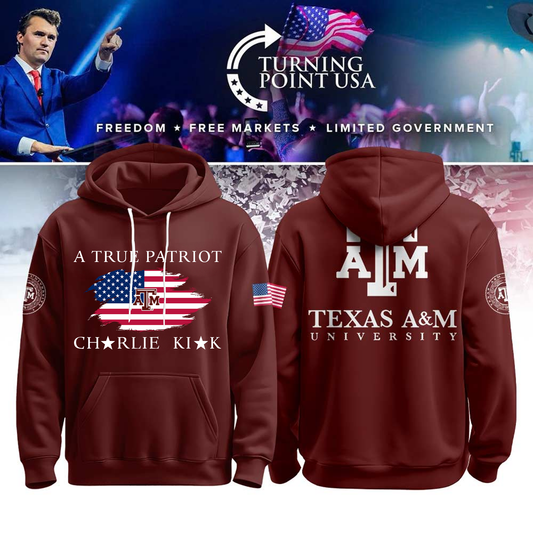 Limited Edition Texas A&M University x Turning Point USA Hoodie
